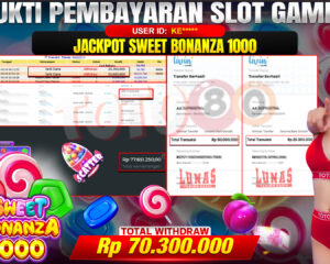 Slot777-Jackpot Slot Sweet Bonanza 1000